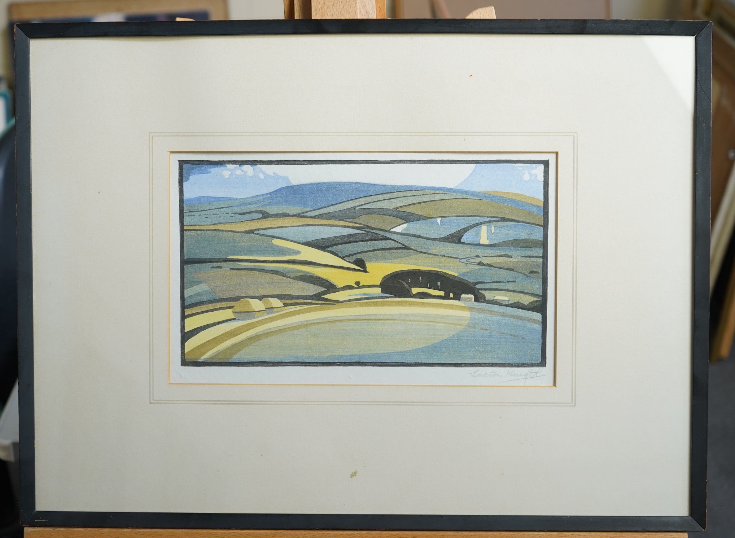 Edward Loxton Knight, 1905-1993, 'The Downs'